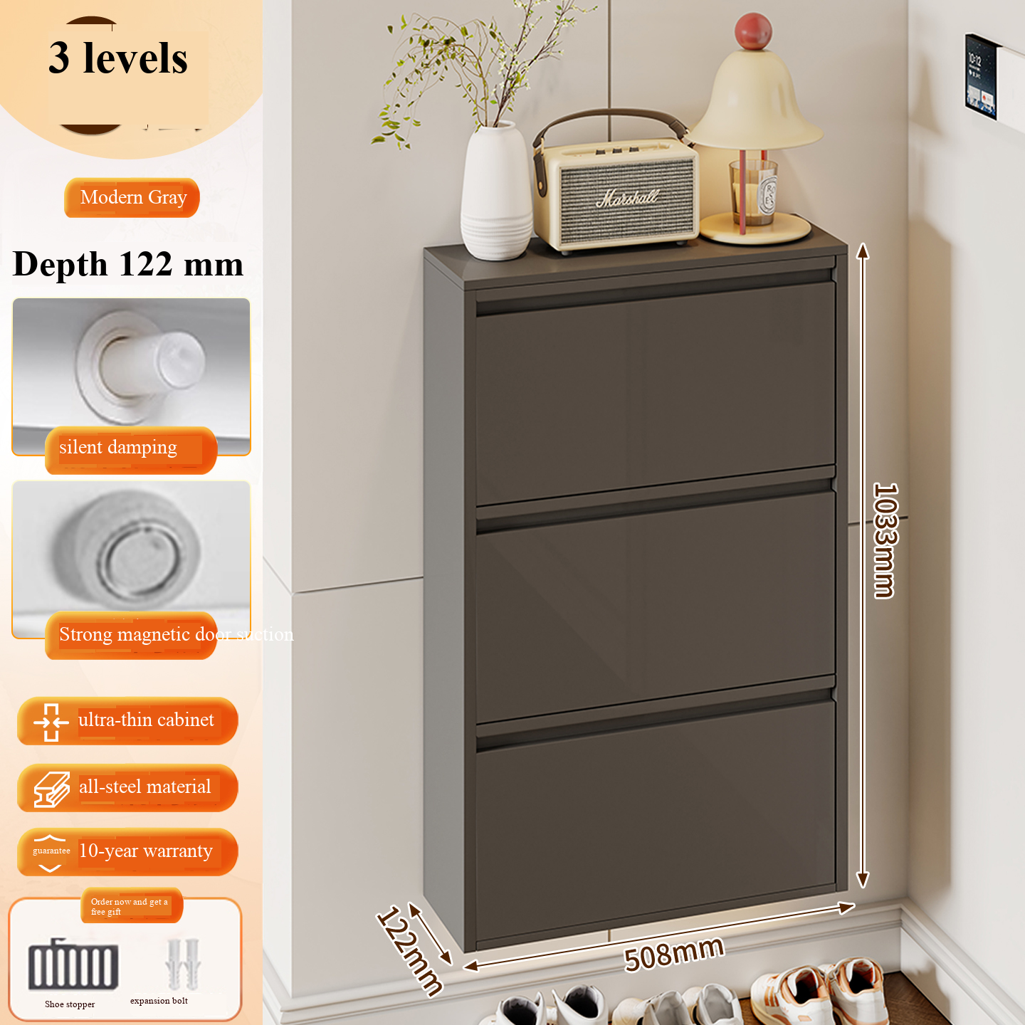 3rd floor 508 long gray