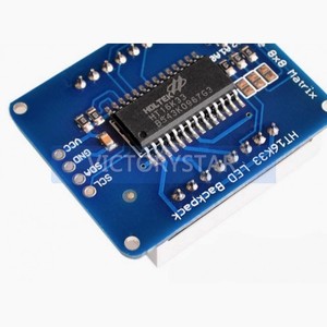 12inch 8X8 8 <strong>LED</strong> dot <strong>matrix</strong> screen module with red color and I2C interface <strong>driver</strong> chip12 8X8 88LED I - Product Image 2