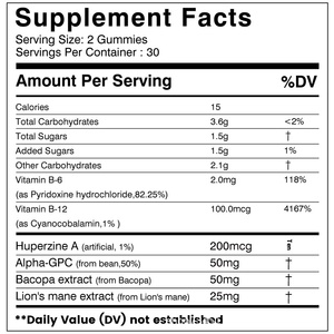 Cung cấp qua biên giới của Gummy gel vitamin bổ sung chế độ ăn uống ở dạng Gummy - Product Image 2