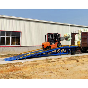 6t 8t 10t 12t 15t bewegliche seitliche Ladedock rampe für Gabelstapler-Rampen-Lade-/Entlade container Verwenden Sie die Lade brücke - Product Image 2