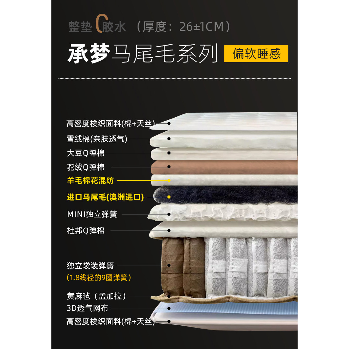 Chengmeng Series - Soft and Relaxed (Strongly Enveloping Feel)