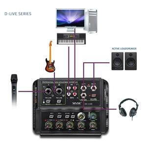 Demao interfaz de audio profesional de tarjeta de sonido multifunción de 4 canales de - Product Image 2