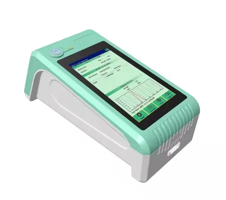 Hormone,T4,TSH,Prog et HbA1c Laboratoire vétérinaire POCT Analyseur d'hormones d'immunoessai sanguin portable