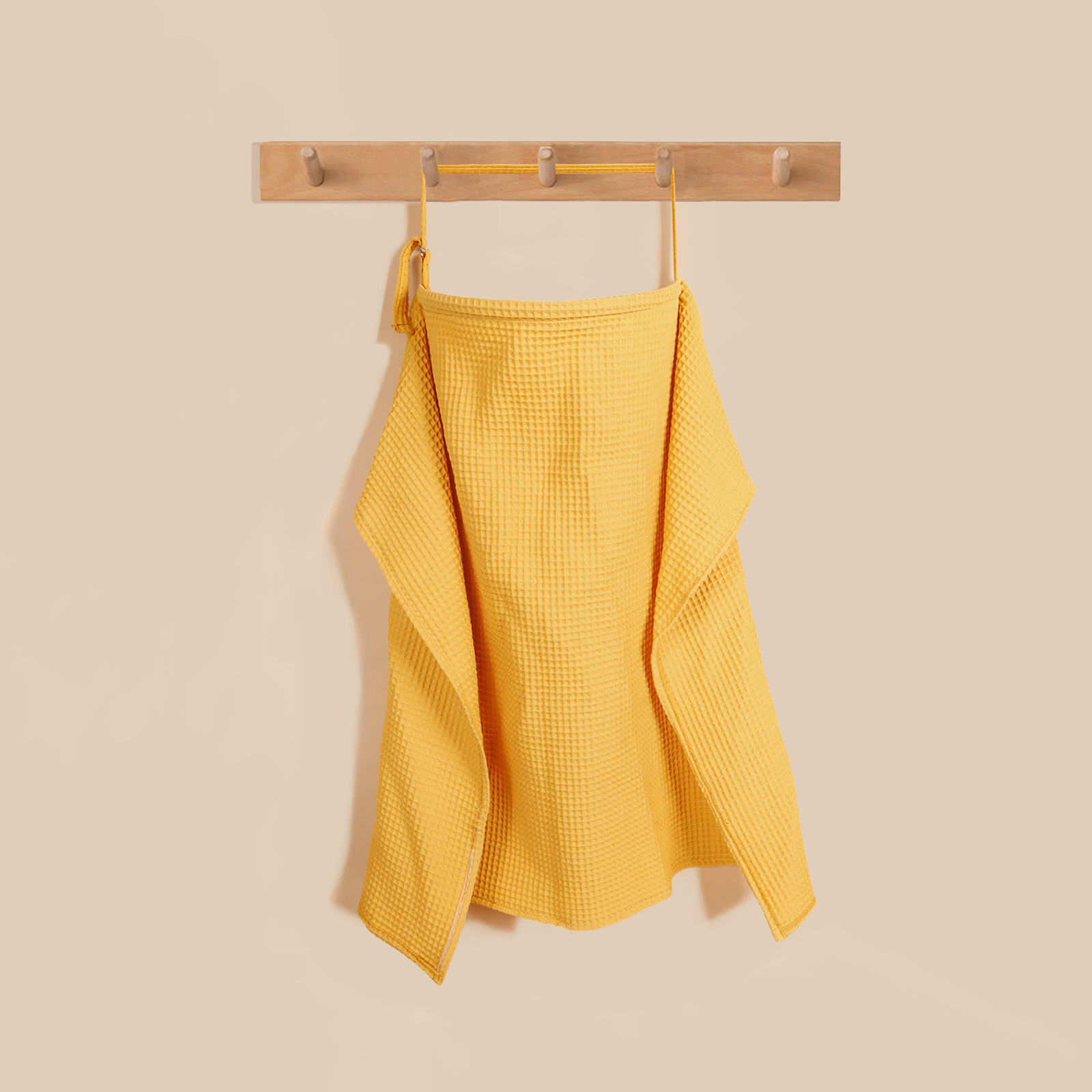 Boucle en fer jaune gingembre