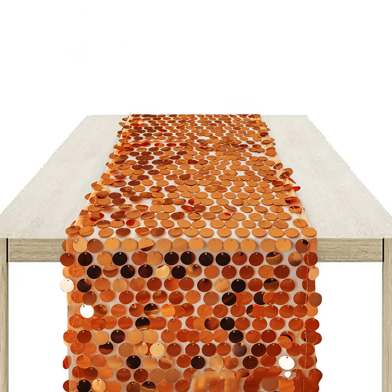 Lentejuelas naranjas
