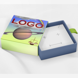 Özel Logo Kraft takı kutuları gri kurulu kağıt sürgülü çekmece mat laminasyon kolye küpe yüzük hediye karton ambalaj