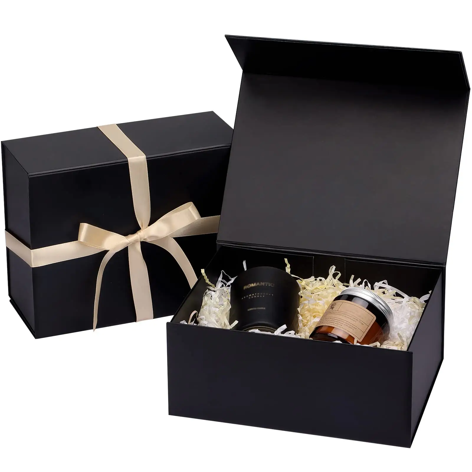 Confezione regalo 7.8x7x3.1 scatola regalo pieghevole per damigella d'onore con scatole regalo pieghevoli magnetiche per regalo di natale di nozze