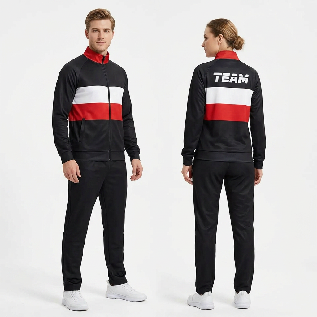 Noir/rouge/blanc