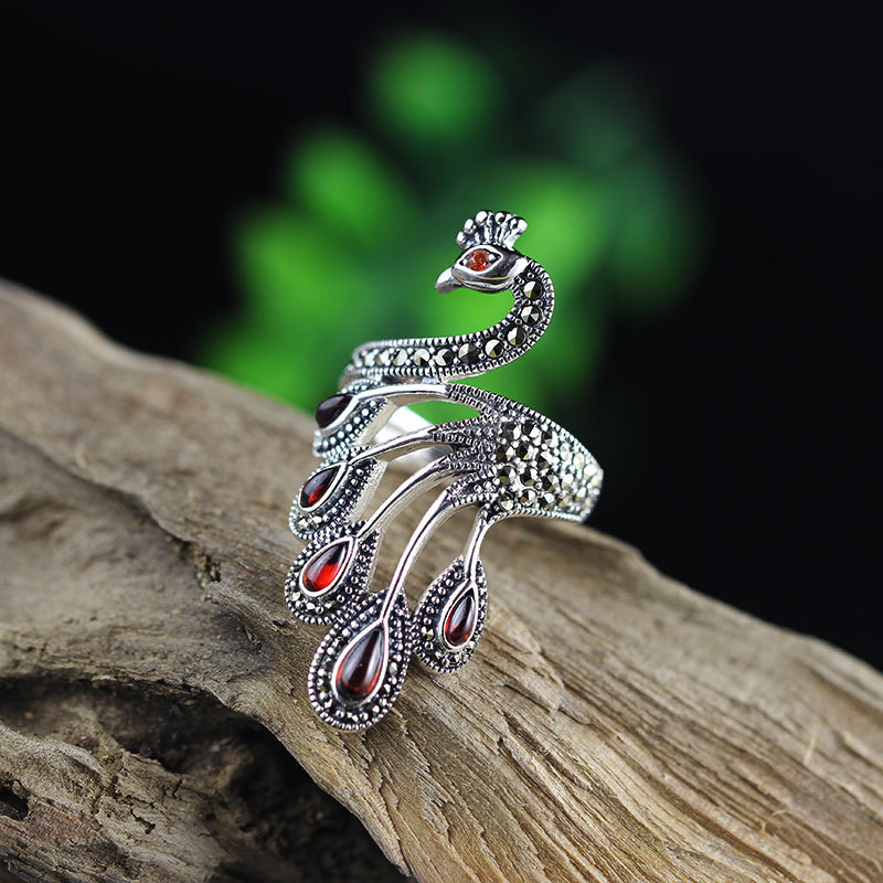 bague paon 4