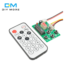 DC 4V-6V Stepper Driver Del Motore di Controllo di Bordo Integrato 2-fase 4-wire Regolatore di Velocità regolabile con Telecomando - Product Image 1