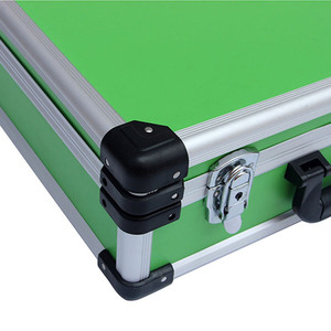带分隔器的标准铝制工具箱和带手柄的工具面板专业工具箱 - Product Image 5