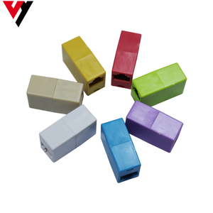 <strong>Network</strong> Cable Connector <strong>Network</strong> Pair Connector RJ45 Double Head <strong>Connection</strong> Extender Crystal Head Interface <strong>in</strong> Multiple Colors - Product Image 2
