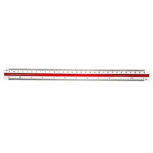 Mimarlar için mimari ölçekli cetvel alüminyum mimar ölçekli üçgen ölçekli cetvel Draftsman öğrenciler ve mühendisler - Product Image 3