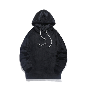 Sistema di elementi essenziali foderato in pile Unisex OEM/ODM-felpa con cappuccio e Jogger minimalisti a colori personalizzati | Programma Winterwear pronto per il Merch 44 - Product Image 6