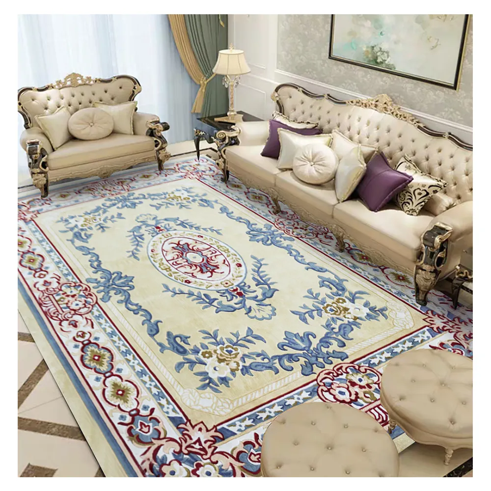 Cynthia Fornitura Produttore Classico Beige Kashan Tappeti Fatti A Mano In Lana Bukhara Originale Per Rustico