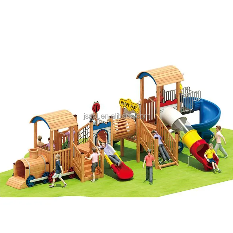 Low-cost Wooden Slides: Custom Designs for Parks