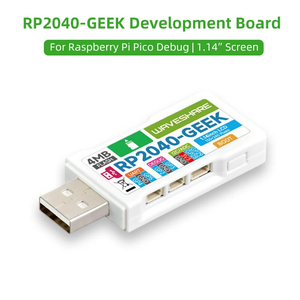 RP2040-GEEK scheda di sviluppo basata su RP2040 microcontrollore 1.14 pollici 65K colore LCD USB debug Downloader