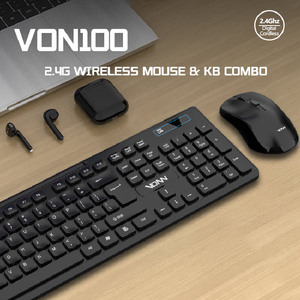 Conjunto de ratón y teclado OEM 2,4G al por mayor, conjunto combinado de 10m DPI ajustable, and Play Plug, trajes inalámbricos, ratón para ordenadores portátiles - Product Image 5