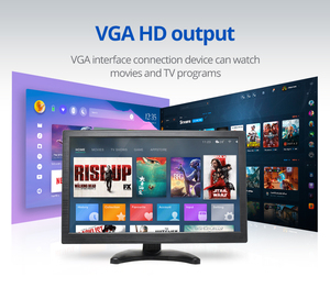 Monitor de computadora con panel LED IPS de 15,6 pulgadas, Monitor Full HD de escritorio, entrada HD VGA, Monitor de visión de ángulo completo - Product Image 5
