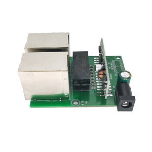 4 puertos Panel de Control de módulo interruptor TCP IP de red Lan Servidor Web RJ45 Puerto vethernet interruptor pcb