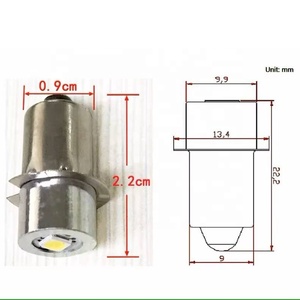 P13.5S ไฟฉาย LED เปลี่ยนหลอดไฟ 3V 4.5V 6V 7V 9V 12V ไฟฉาย LED ไฟฉายทํางานไฟ - Product Image 2
