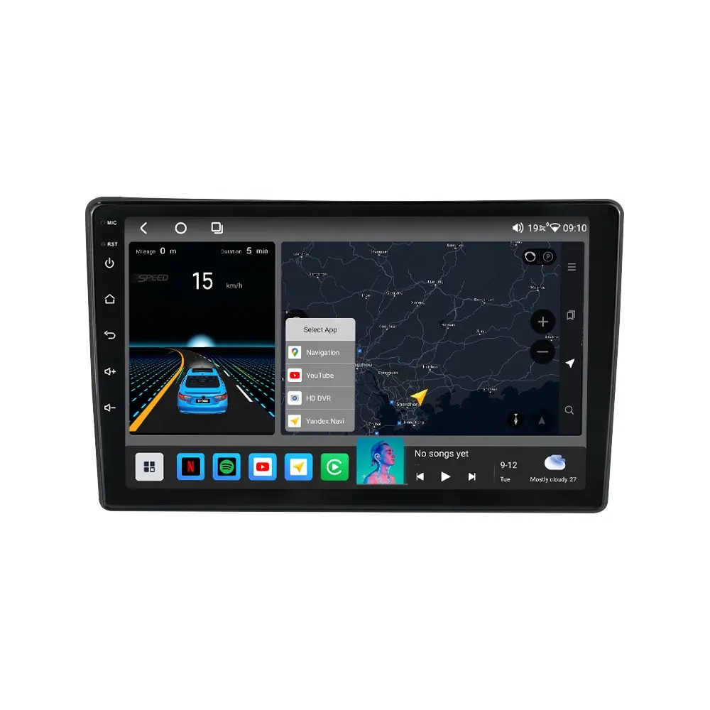 MEKEDE M6 PRO pemutar audio mobil 3D, pemutar dvd mobil navigasi GPS mobil 2K QLED untuk Citroen C5 2009 DSP gps BT