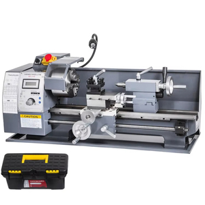 Mini máquina de torno multifuncional para metalurgia capaz de trabajo ligero herramienta de sobremesa de alta precisión para uso profesional de bricolaje - Product Image 4