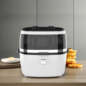 Nồi chiên không khí điện 6.5L hiện đại thông minh không có dầu cửa sổ trực quan nồi Nhựa chống dính 1 năm chúng tôi cắm 4L Lò Nướng Gia Đình sử dụng nhà khách sạn - Product Image 1
