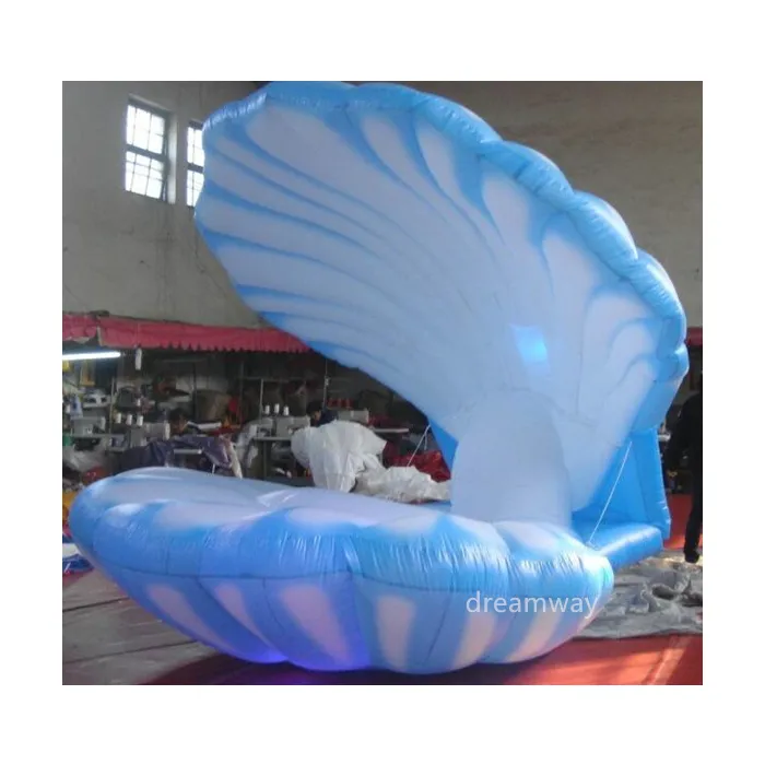 2020 concha inflável gigante da venda para eventos e promoção