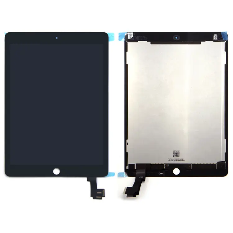 Original Pantalla LCD Display Touch Screen Digitizer Sensors Assembly Panel Replacement For Apple iPad 6 Air 2 A1567 A1566 LCD