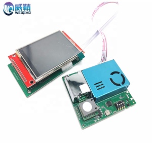 Módulo de sensor digital siete en uno para detección de calidad del aire PM2.5 formaldehído temperatura humedad CO2/TVOC con salida - Product Image 3