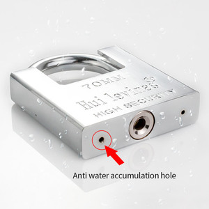 Profesyonel 40mm demir anti-hırsızlık asma kilit ucuz depo ve fabrika depolama için hem anahtarlı atomik kilit - Product Image 4