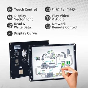 STONE 3.5 4,3 5 5,6 7 8 10,1 10,4-Zoll-Instruktionsbefehl für serielle Anschlüsse Touchscreen Intelligentes intelligentes TFT-LCD-Anzeige modul - Product Image 2