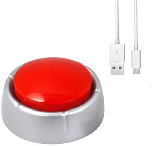 Botón USB personalizado, botón rojo grande, carga MP3, MP4, archivos de Audio, caja de música de perro parlante, pulsador programable - Product Image 6