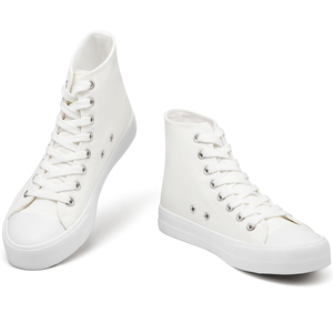 2024 весенне-осенние классические высокие кроссовки для скейтбординга с логотипом на заказ, парусиновая повседневная обувь для мужчин, оптовая цена от производителя - Product Image 5