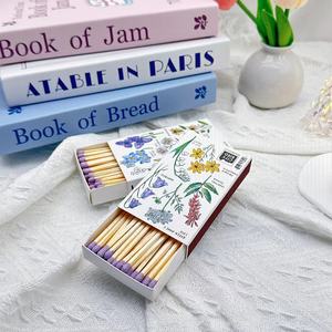 Kutular tasarlanmış kağıt kutulu maçlar özel zanaat hediye mum maçlar için siyah kırmızı renkli Matchboxes Logo kişiselleştirilmiş maç - Product Image 1