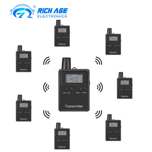 Rich Age 2.4G Whisper-Audioguide Ein bis viele drahtlose Reiseleiter systeme für den Besuch von Schiedsrichtern im Reisegruppen museum - Product Image 2