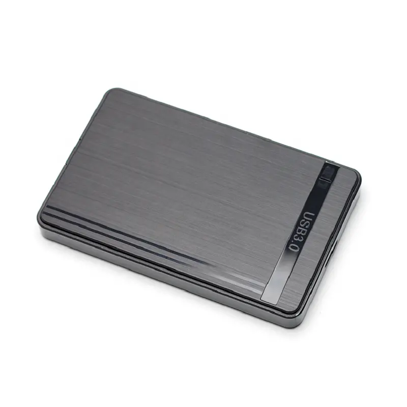 Caja de disco duro de plástico HDD 2,5 quot Box 4TB Caddy Sistema de almacenamiento externo SATA HDD Case Alta velocidad USB3.0 para 2,5 pulgadas