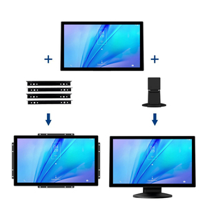 15.6 17 19 21.5 23.6 27 32 pollici Embedded PC industriale Touch Screen cassiere ordinazione IPS Monitor LCD a cornice aperta per l'automazione - Product Image 4