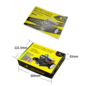 Keyestudio di vario stile DIY Mini carro armato Robot Smart BT STEM educativo 4WD Mecanum Kit per auto Robot per Arduino - Product Image 6