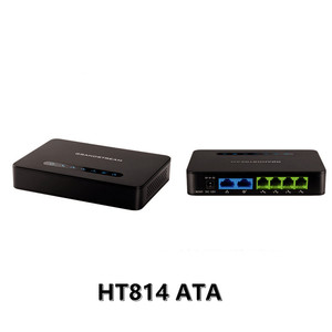 stock Grandstream <strong>4</strong>*<strong>FXS</strong> four-<strong>port</strong> voice gateway HT814 Common Telephone IP network switching <strong>ATA</strong> Wholesale