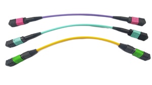 OM3/OM4MPOコネクタパッチコード12ファイバーMPOトランクケーブル8/12/24Fデータセンタールーム用MTPMPOケーブル - Product Image 2