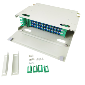 OEM YY-U03 4U 19 Inches Rack-Mounted 48C ODF Unit with POE 4G 3G GSM GPRS <strong>TCP</strong> <strong>Networks</strong> - Product Image 1
