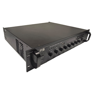 เครื่องผสมเสียงเชิงพาณิชย์ระบบ PA เครื่องขยายสัญญาณเสียงพร้อมบลูทูธ MP3เอฟเอ็มรีโมทคอนโทรลคลาส D - Product Image 3