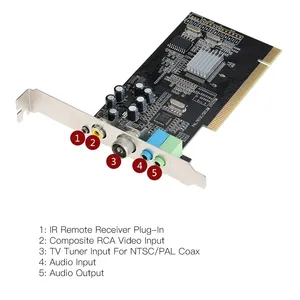 PCI dahili TV Tuner kartı MPEG Video DVR yakalama kaydedici P - Product Image 5