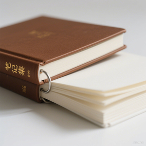 Personalizado A5/A6 Tamanho Espiral Notebook Eco-Friendly Metal Loop Encadernação Notepad para Diary Practice Aço Papel Cartão Impressão