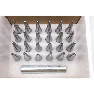 24 + 1 Chrome Spike Lug Nuts 3/4 "Hex M14x2 đạn Lug Nut cho F150 - Product Image 4