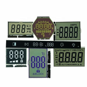 Rifornito In fabbrica Display a 7 segmenti trasmissivo transflettivo riflettente schermo Lcd - Product Image 1