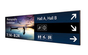 Ultra Wide Stretched Bar LCD-Werbe display für Shopping Mall Commercial Ads Player LCD Ultra-Display mit gestreckter Leiste - Product Image 2