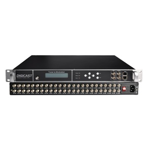 マルチチャネルFTAチューナーto IPゲートウェイDVB S S2 to IP RF DVB T DVB to IP Converter